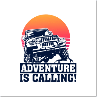 Jeep Wrangler Adventure Posters and Art